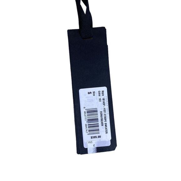 Pinko etiope cable knit wool blend sweater thick chunky fisherman small new - Picture 7 of 11